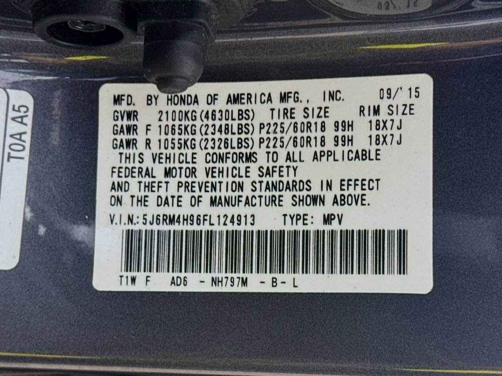 Used 2015 Honda CR-V Touring image 41
