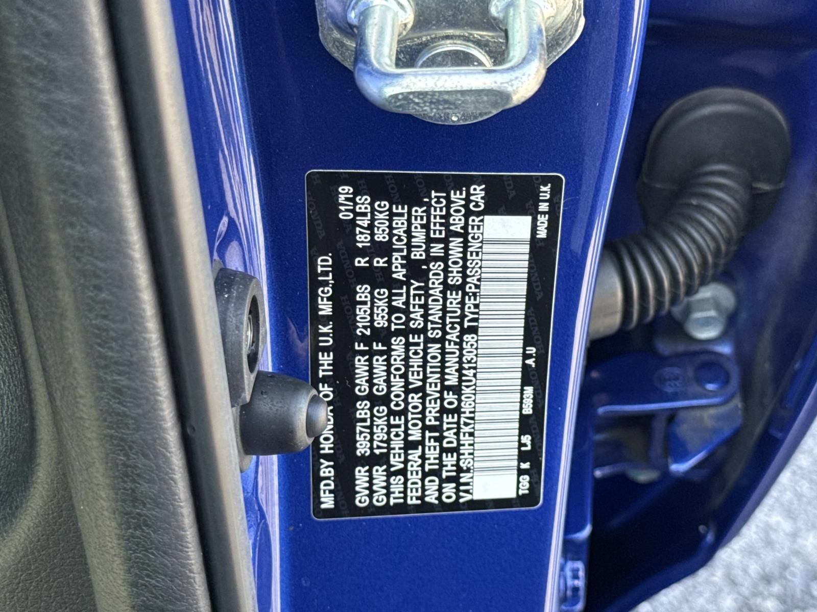 Used 2019 Honda Civic EX image 30