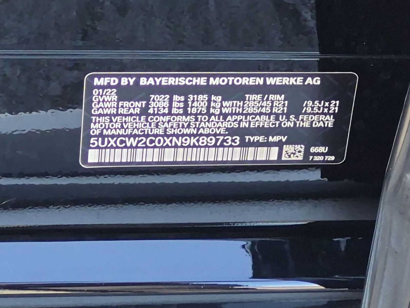 Used 2022 BMW X7 xDrive40i w/ Executive Package AWD/4WD image 33