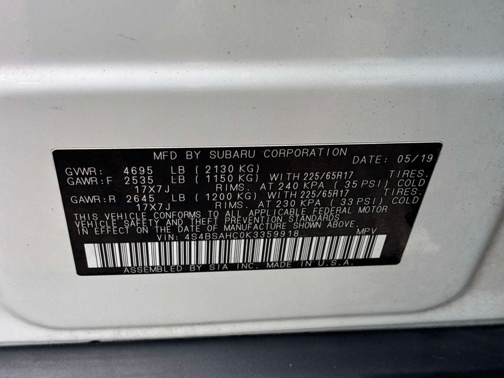 Used 2019 Subaru Outback 2.5i Premium AWD/4WD image 23