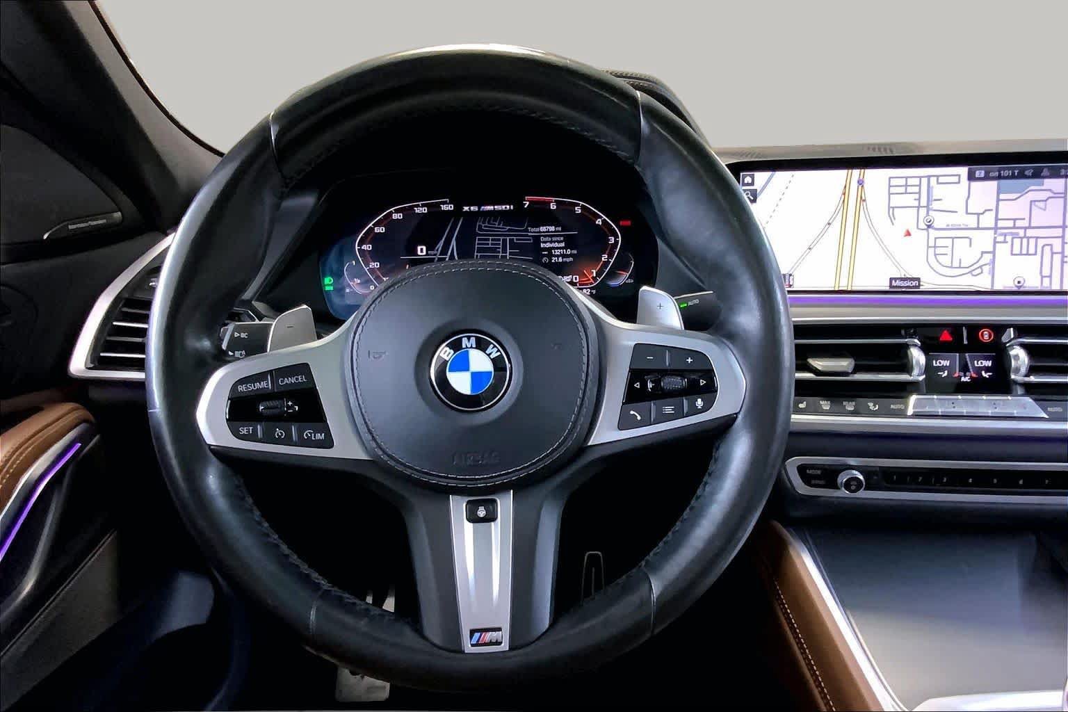 Used 2020 BMW X6 M50i w/ Premium Package AWD/4WD image 5