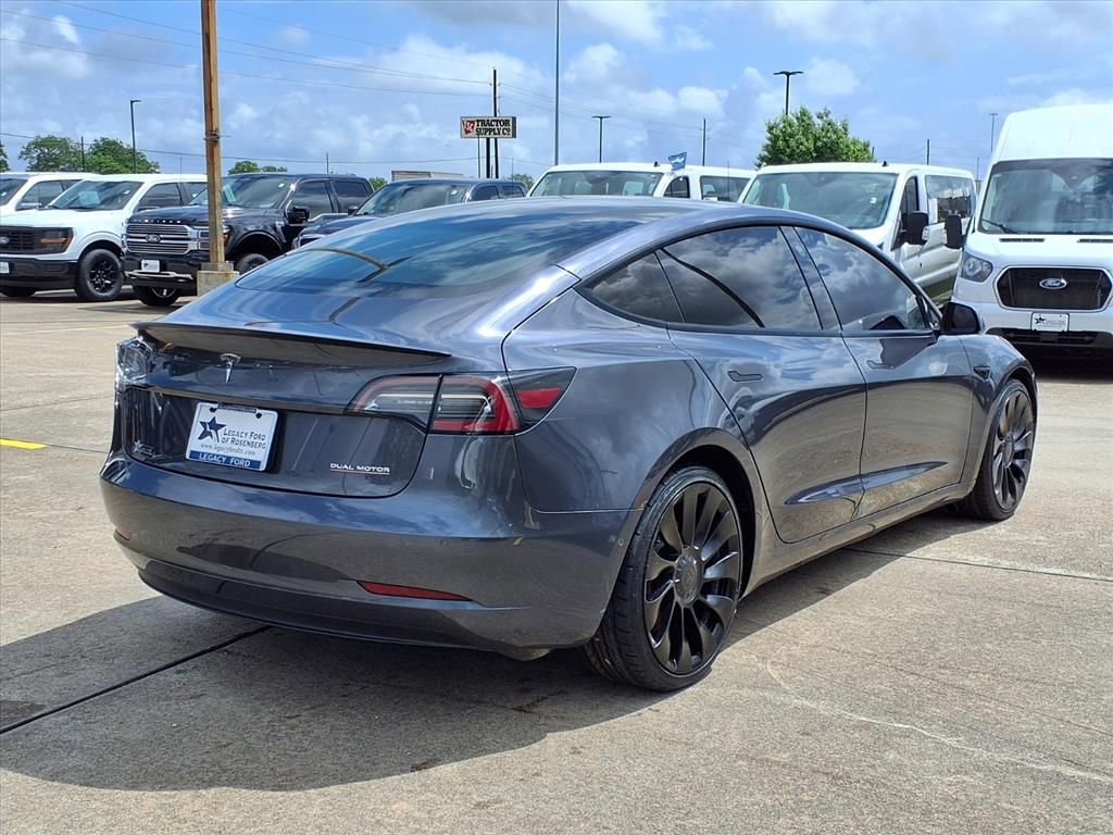 Used 2021 Tesla Model 3 Performance AWD/4WD image 2