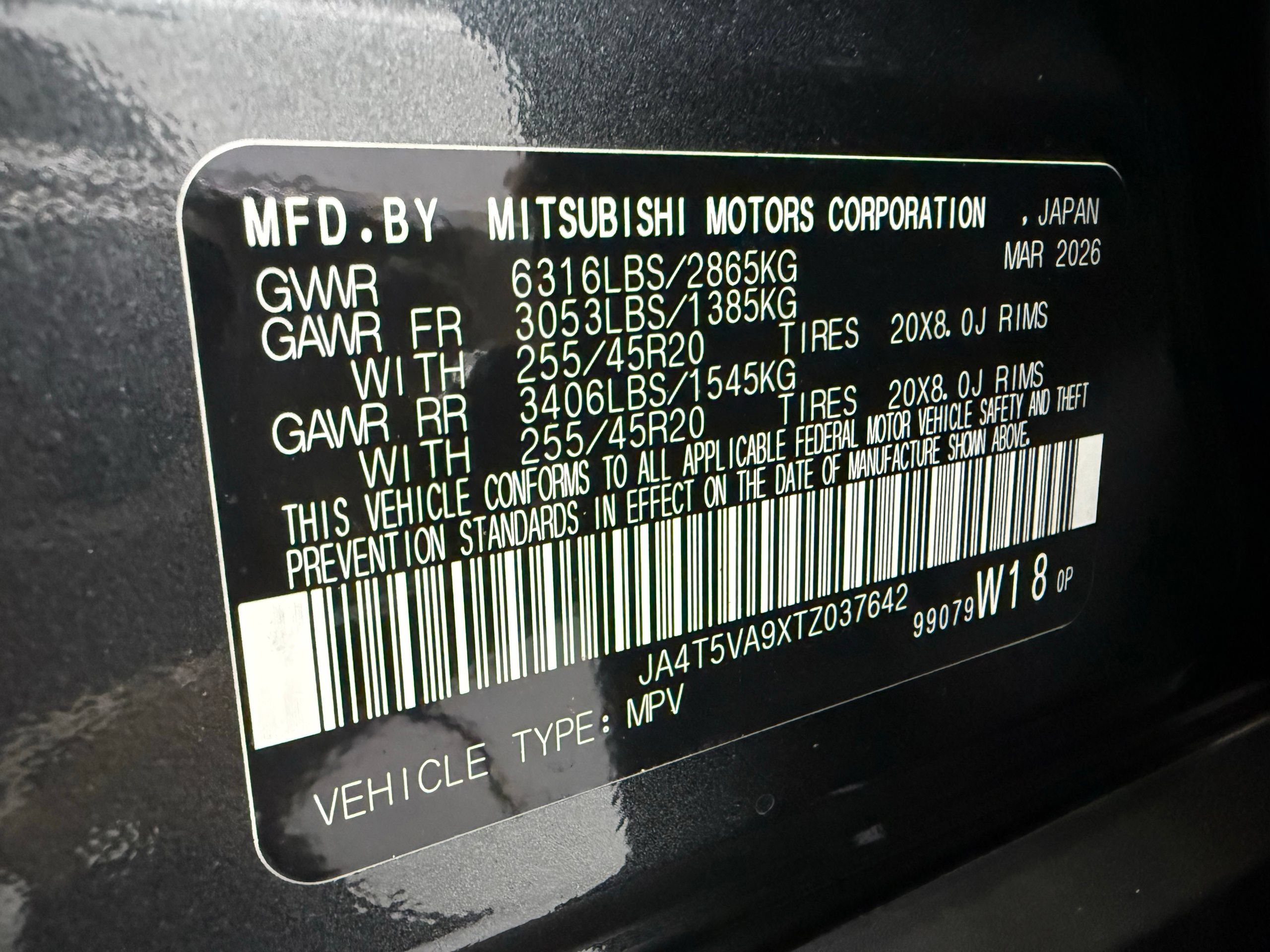 New 2026 Mitsubishi Outlander SE AWD/4WD image 27