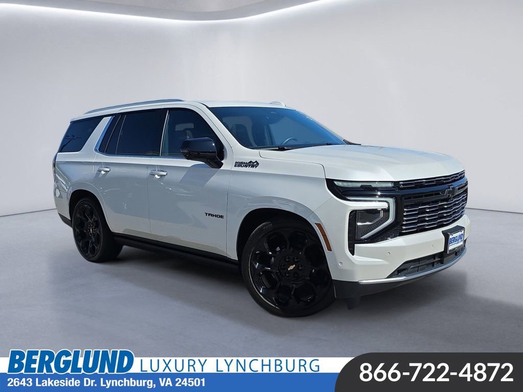 Used 2025 Chevrolet Tahoe High Country AWD/4WD image 1