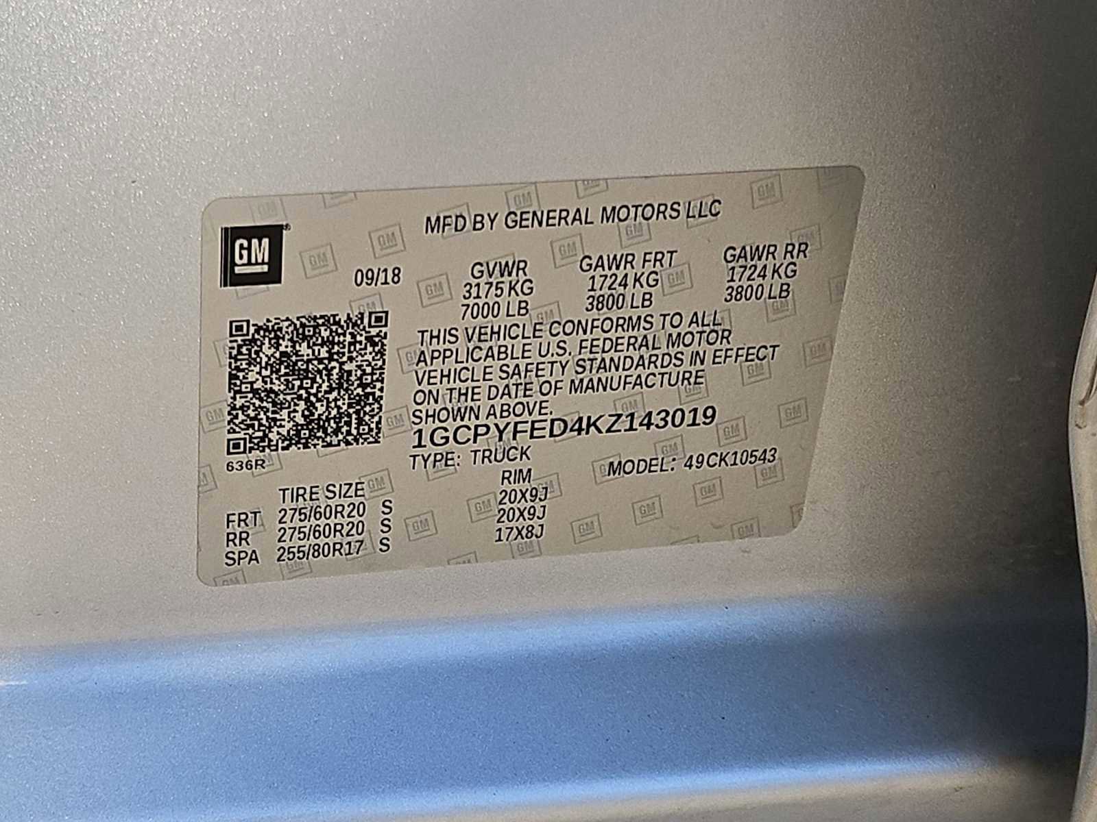 Used 2019 Chevrolet Silverado 1500 LT Trail Boss w/ Convenience Package image 35