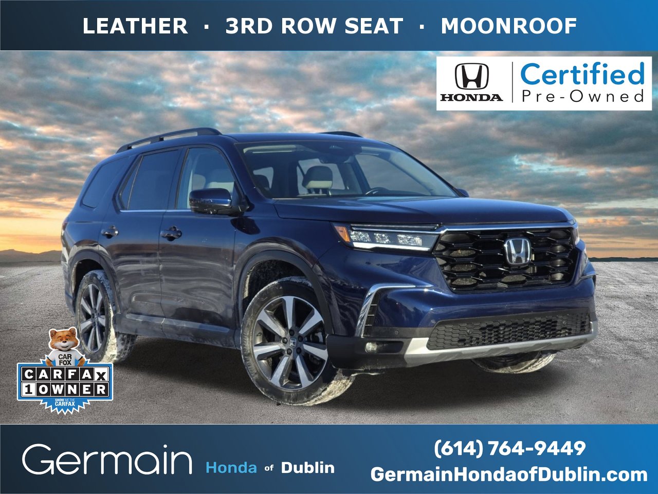 Certified 2023 Honda Pilot Touring