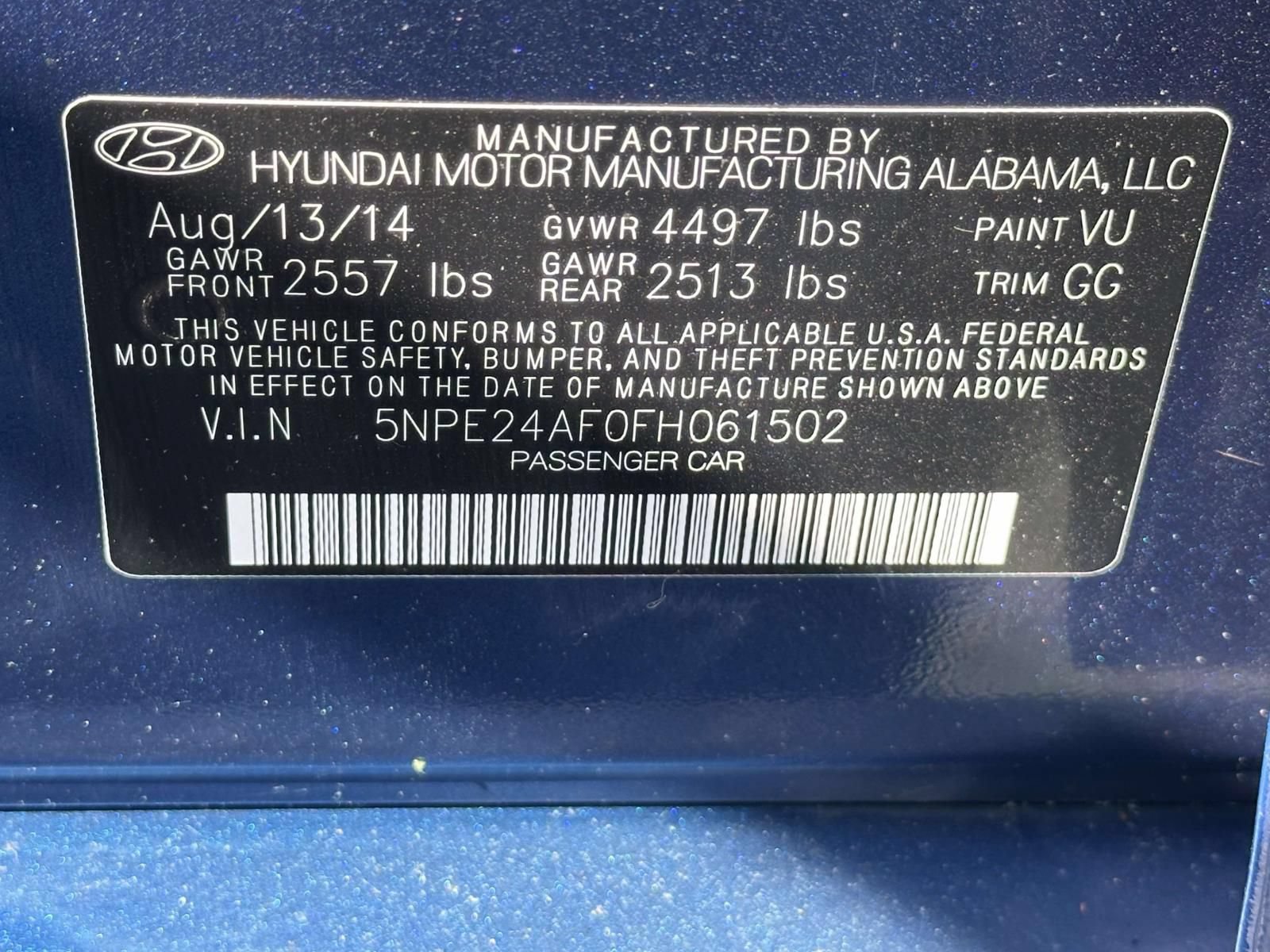 Used 2015 Hyundai Sonata SE FWD image 28
