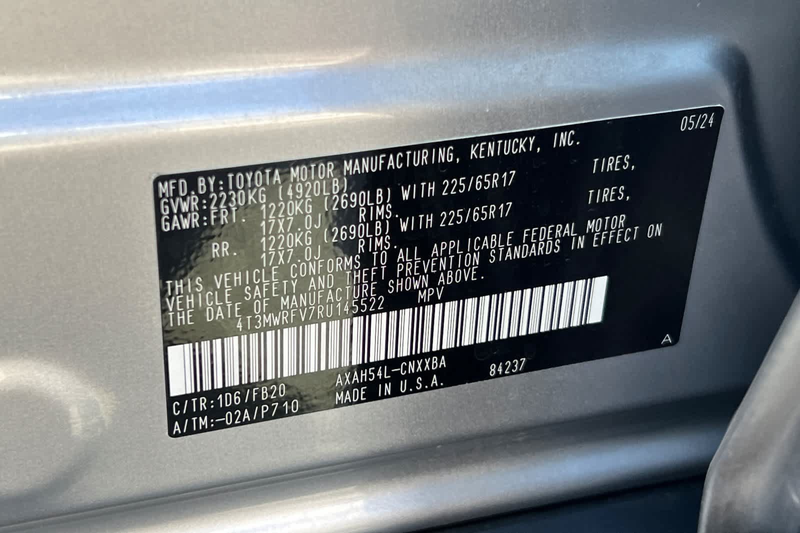 Certified 2024 Toyota RAV4 LE AWD/4WD image 32