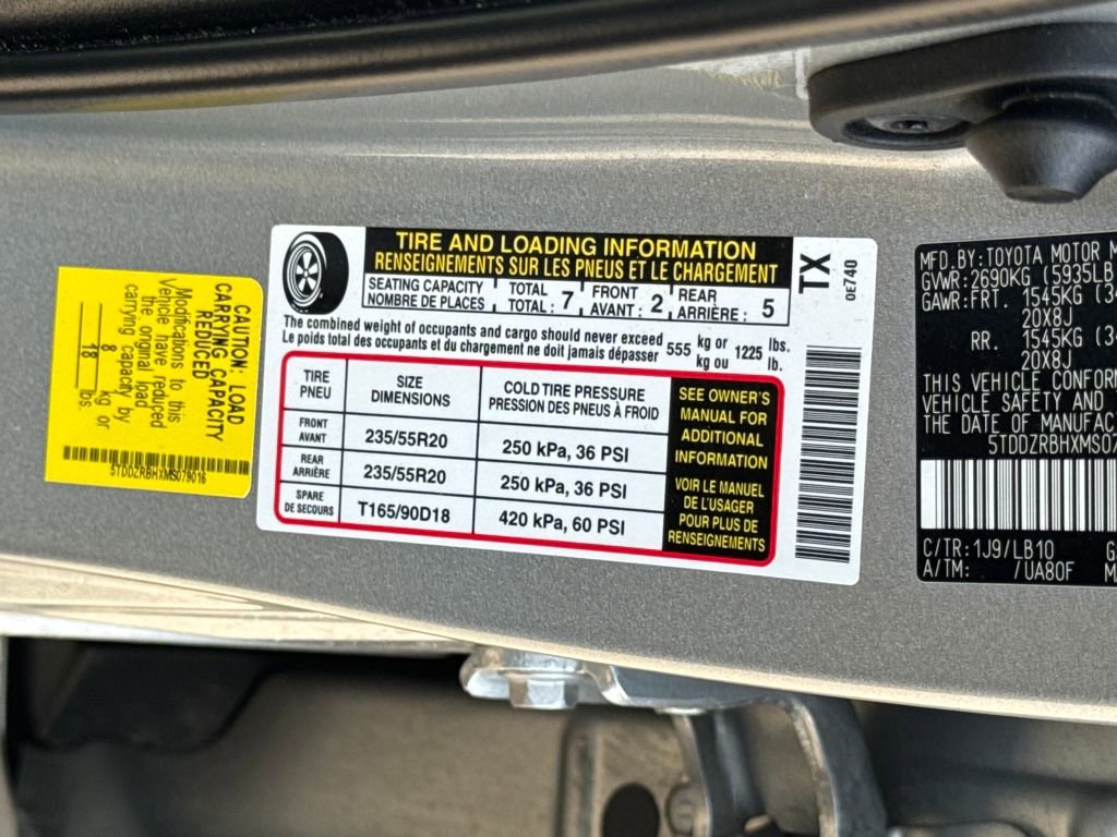 Used 2021 Toyota Highlander Limited AWD/4WD image 45