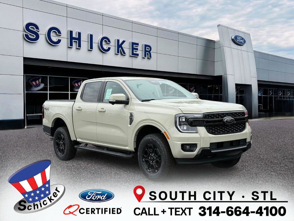 New 2025 Ford Ranger Lariat w/ Black Appearance Package