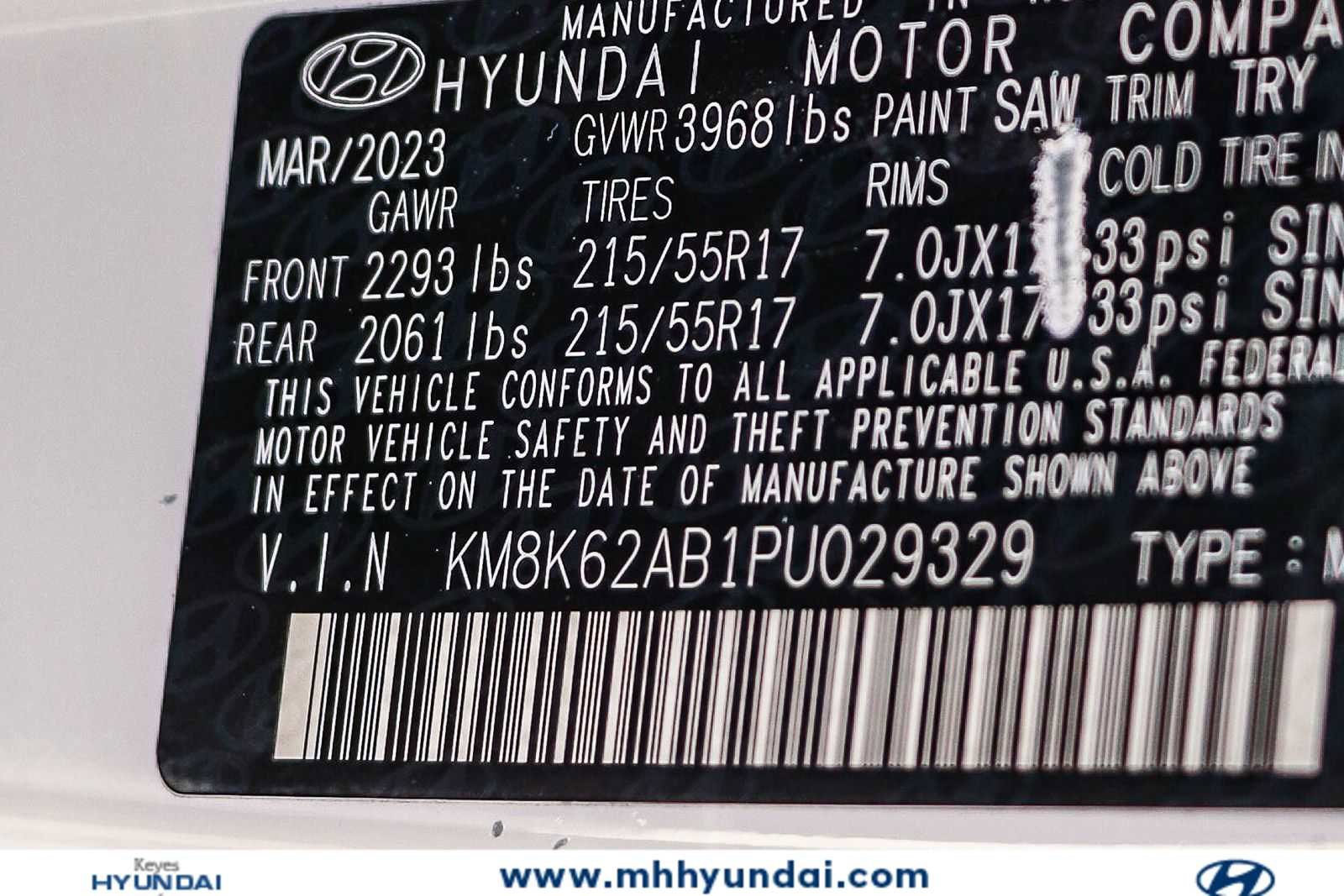 Certified 2023 Hyundai Kona SEL FWD image 28