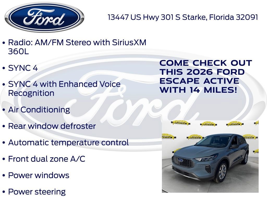 New 2026 Ford Escape Active w/ Tech Pack #1 FWD image 20