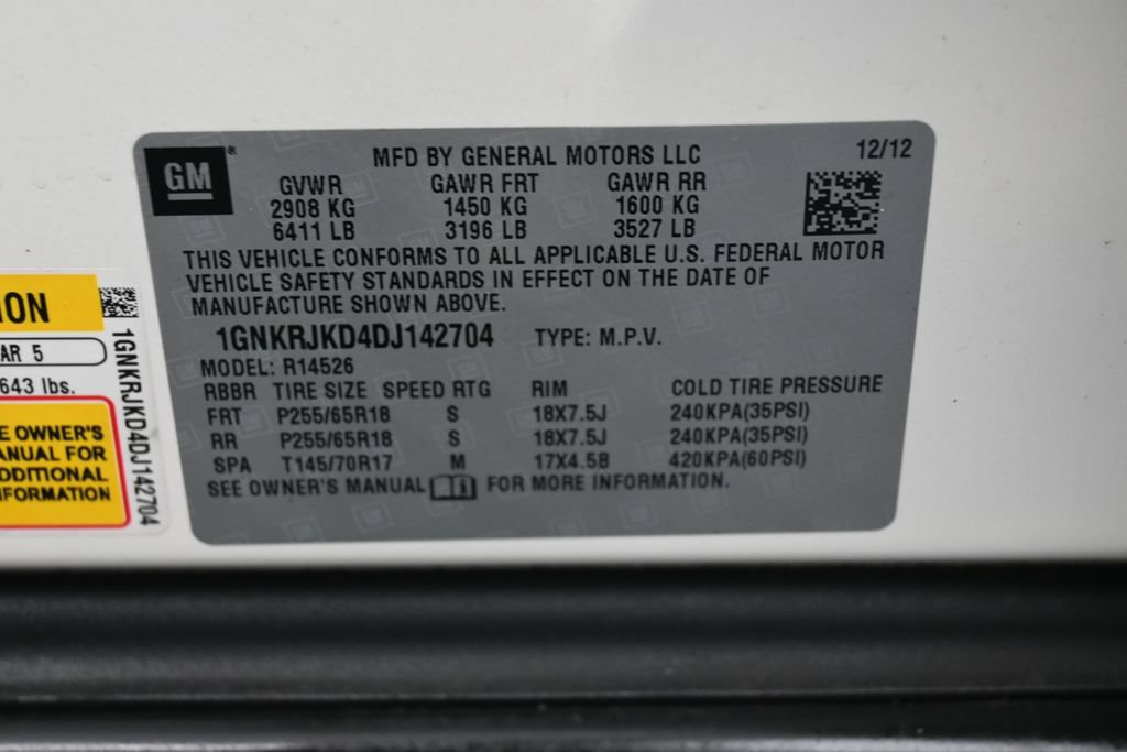 Used 2013 Chevrolet Traverse LT FWD image 17