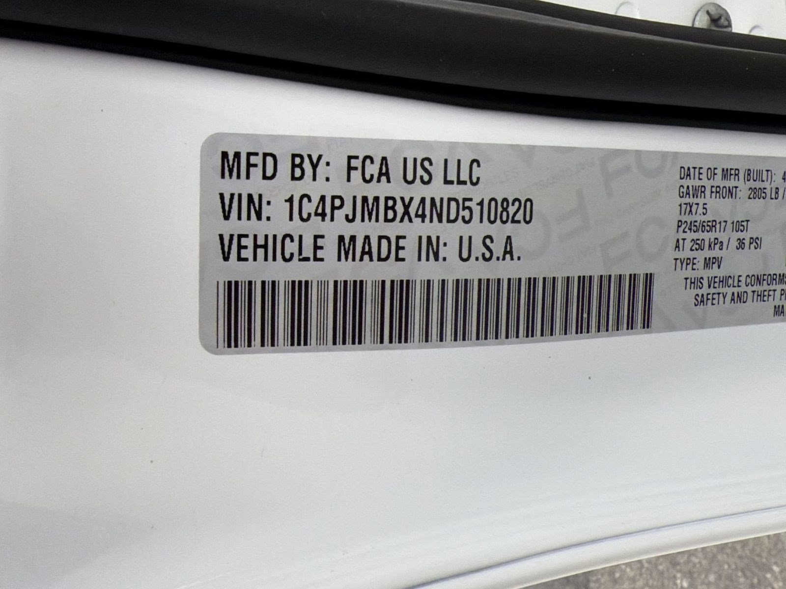 Used 2022 Jeep Cherokee Trailhawk w/ Sun, Sound & Nav Group AWD/4WD image 23