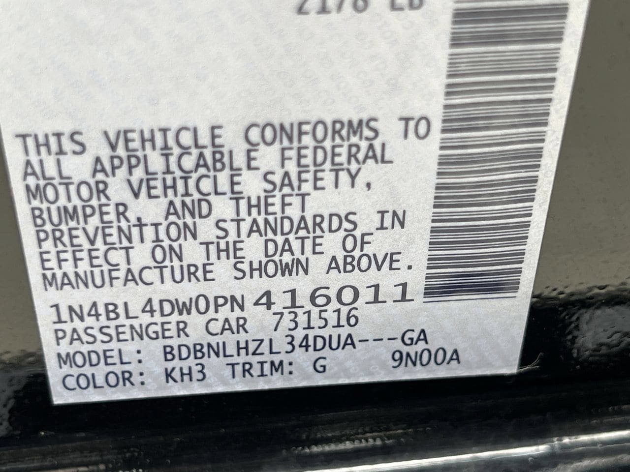 Used 2023 Nissan Altima 2.5 SV AWD/4WD image 28