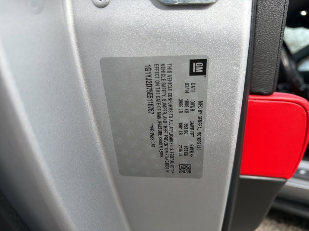 Used 2014 Chevrolet Corvette w/ Z51 Performance Package w/ 2LT Preferred Equipment Group image 38