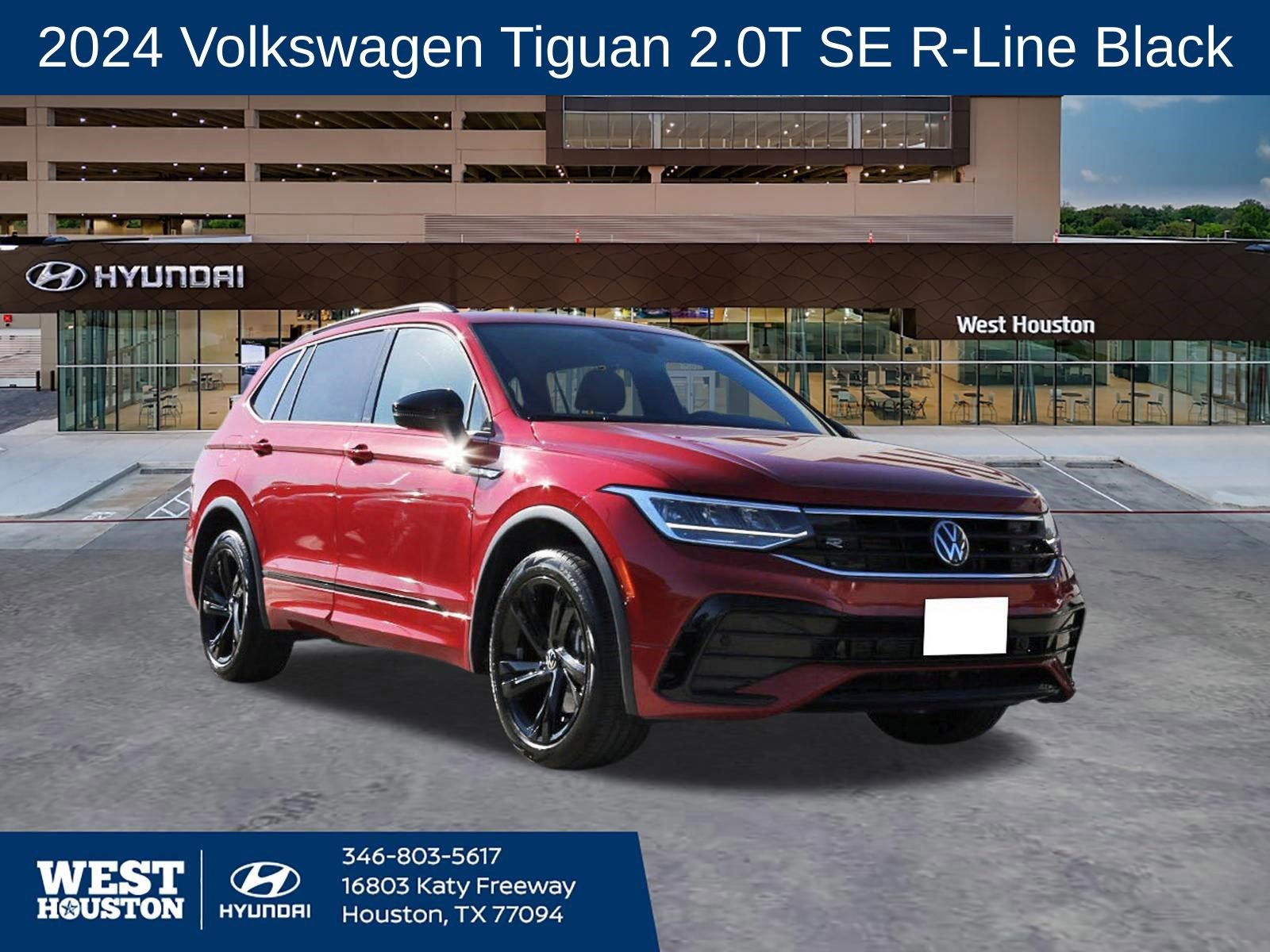 Used 2024 Volkswagen Tiguan SE R-Line w/ MDO Package, Three-Row