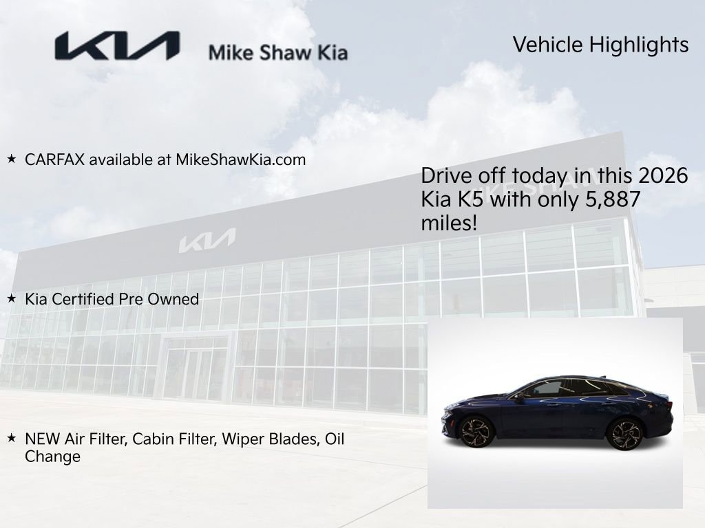 Certified 2026 Kia K5 GT-Line FWD image 9