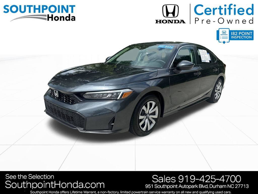 Certified 2026 Honda Civic LX video 3