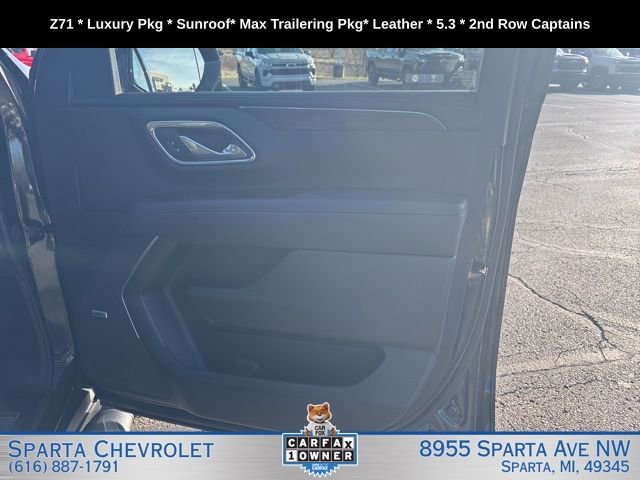 Used 2024 Chevrolet Tahoe Z71 w/ Luxury Package image 21
