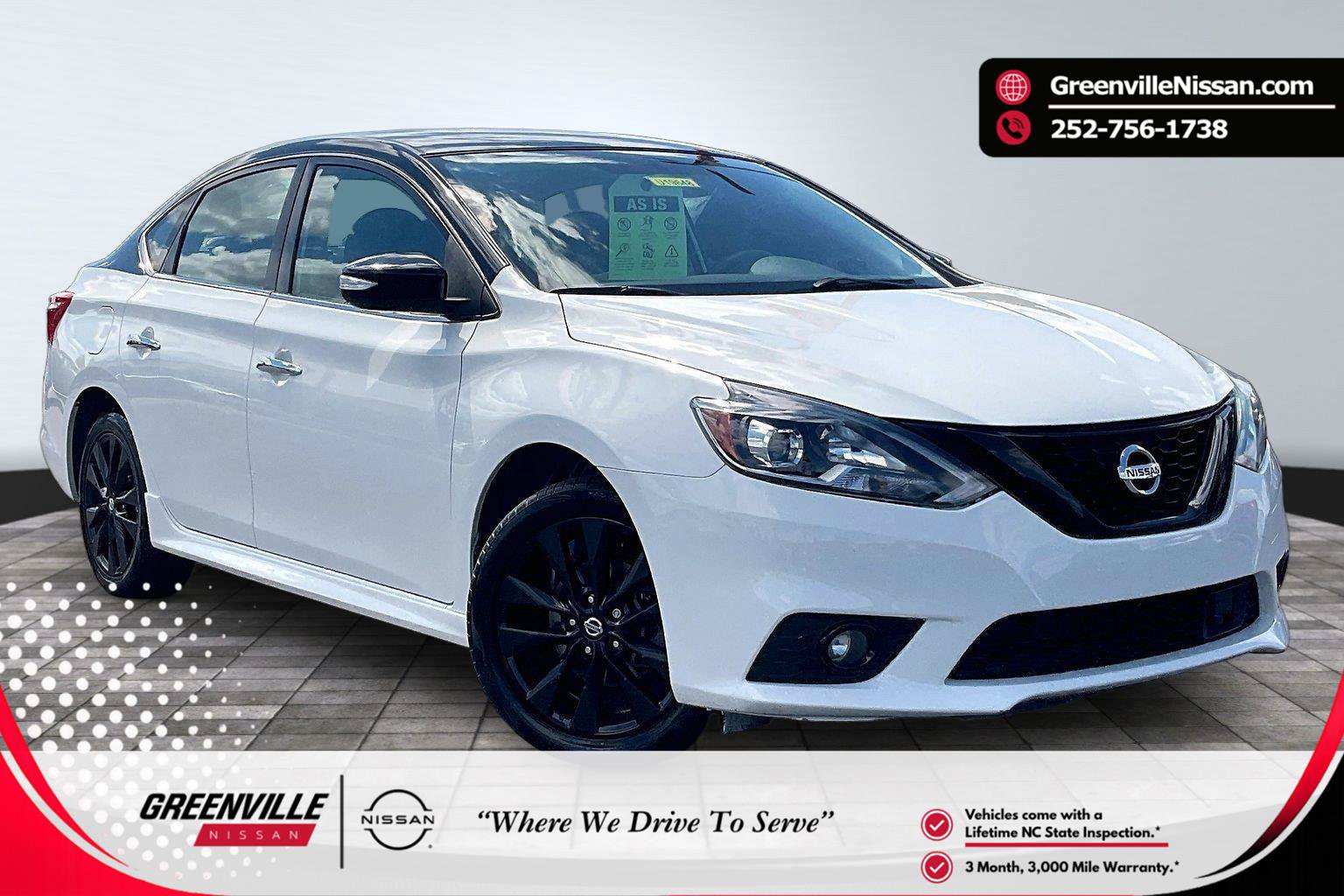 Used 2018 Nissan Sentra SR w/ SR Midnight Edition Package FWD image 1