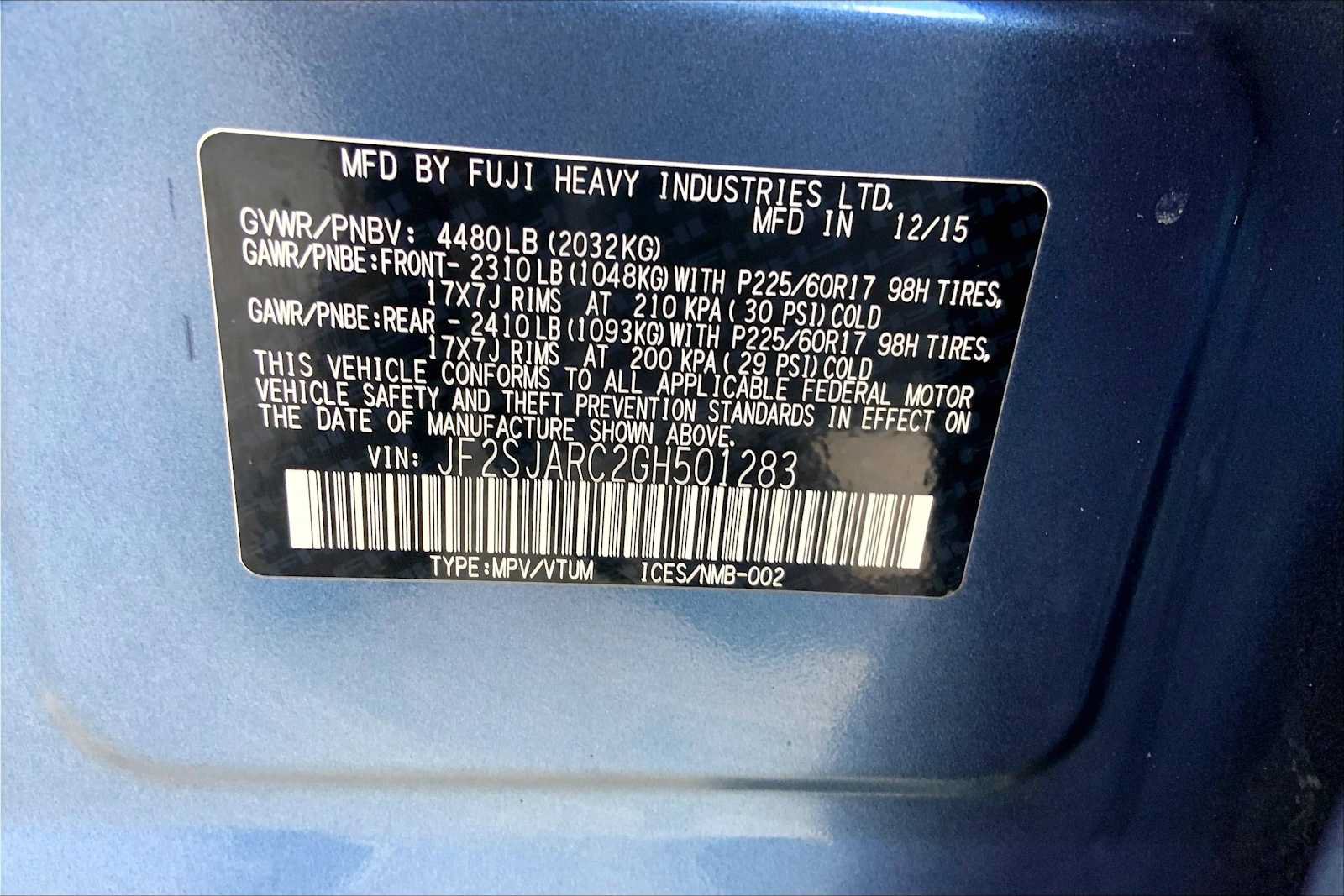 Used 2016 Subaru Forester 2.5i Limited AWD/4WD image 34