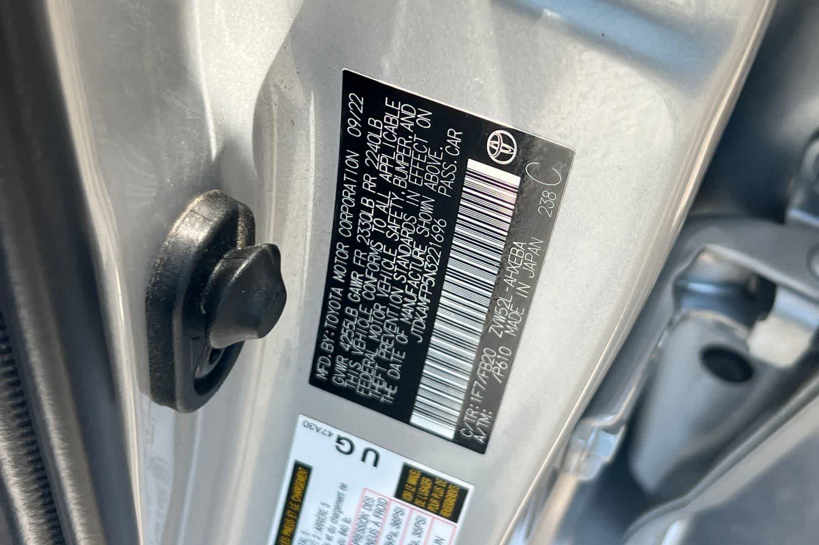 Used 2022 Toyota Prius Prime LE FWD image 36