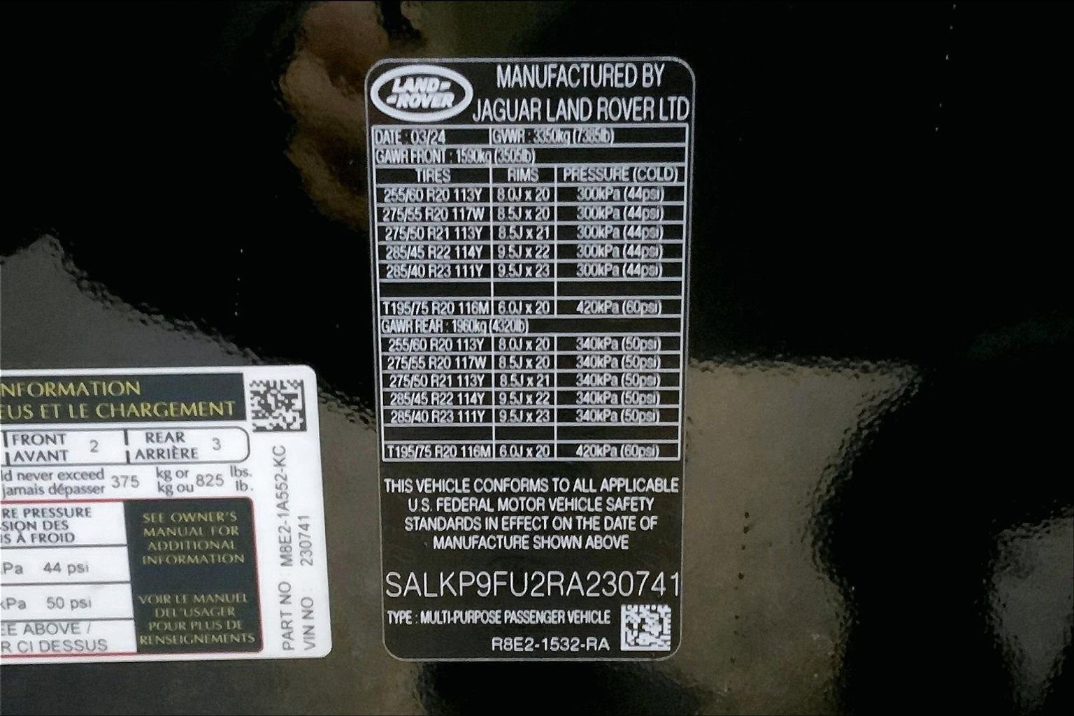 Used 2024 Land Rover Range Rover SE image 33