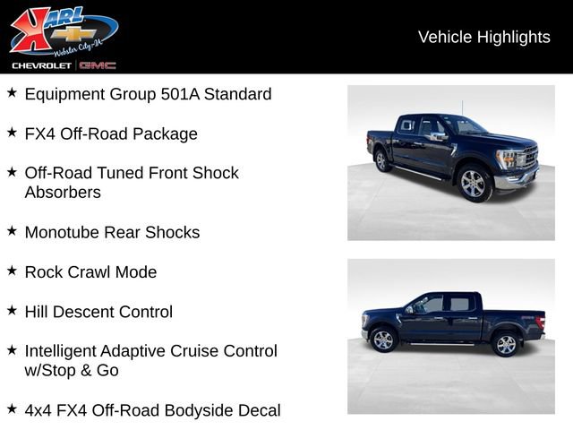 Used 2023 Ford F150 Lariat w/ Trailer Tow Package image 3