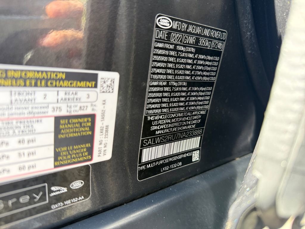 Used 2022 Land Rover Range Rover Sport HST image 20