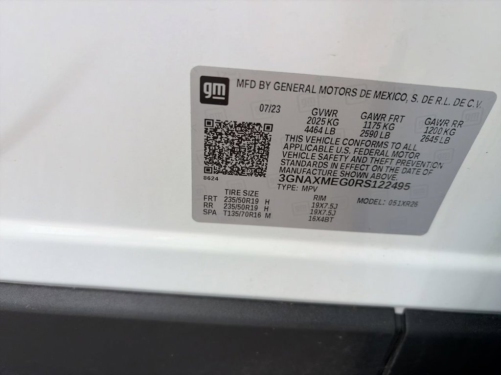 Used 2024 Chevrolet Equinox RS w/ RS Leather Package FWD image 28