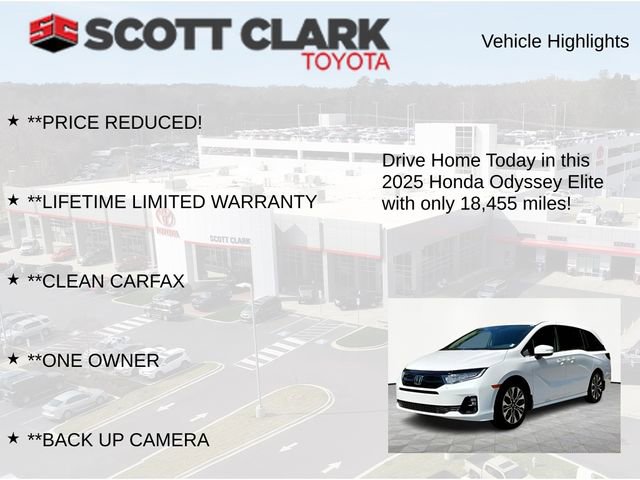 Used 2025 Honda Odyssey Elite image 12