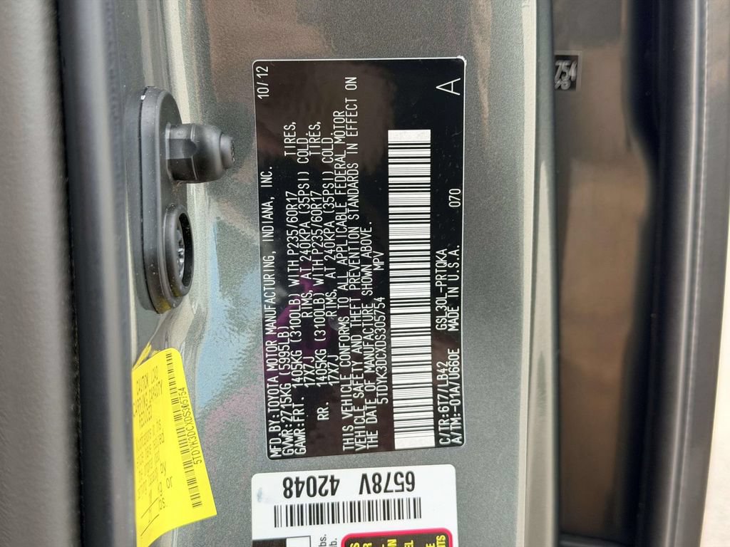 Used 2013 Toyota Sienna XLE FWD image 27