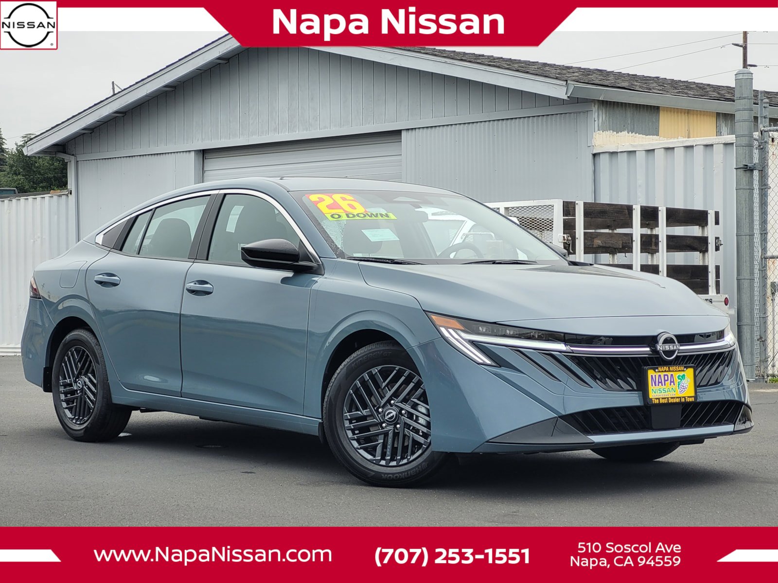 New 2026 Nissan Sentra SV w/ Floor Mat Package FWD image 1