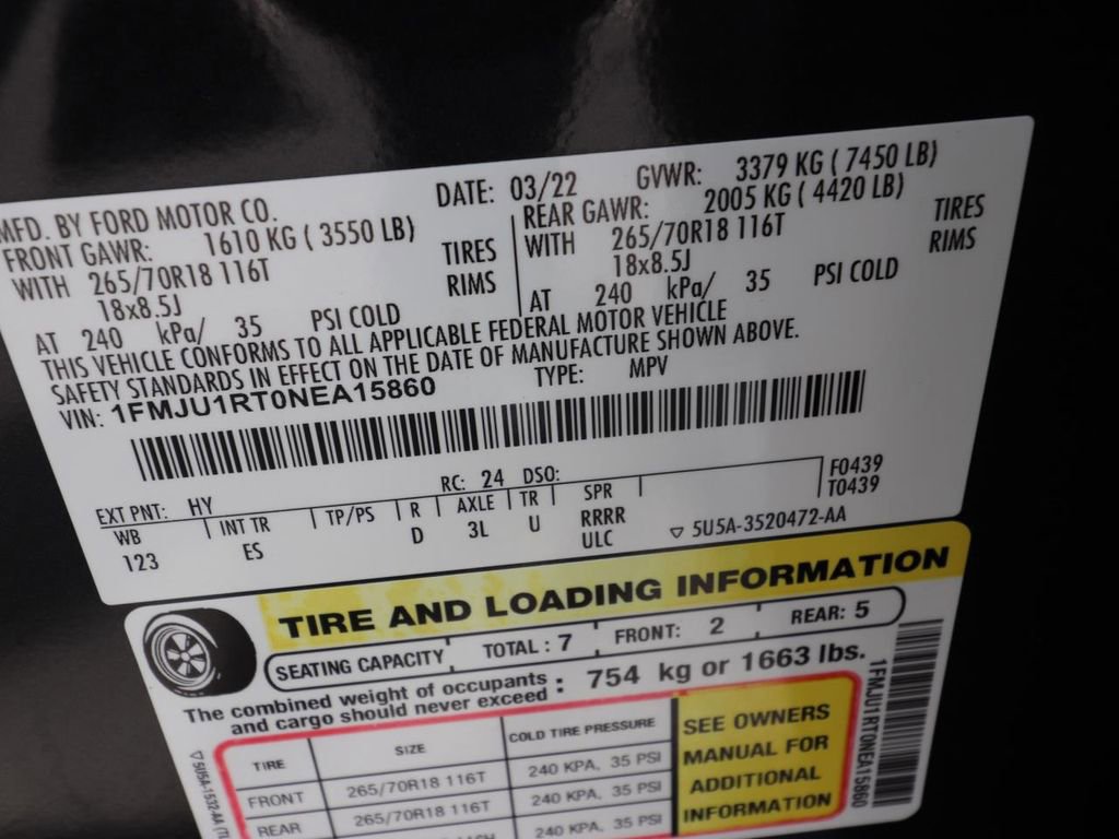 Used 2022 Ford Expedition Timberline image 29