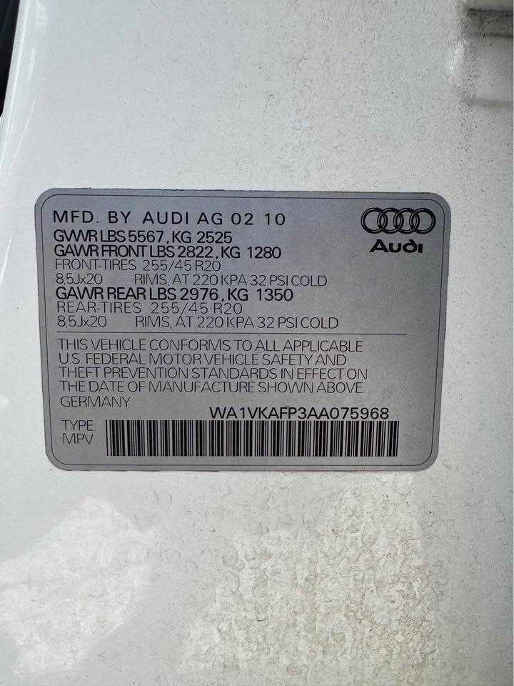 Used 2010 Audi Q5 3.2 Prestige image 17