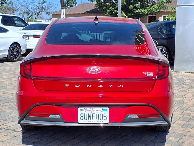 Used 2021 Hyundai Sonata Blue image 4