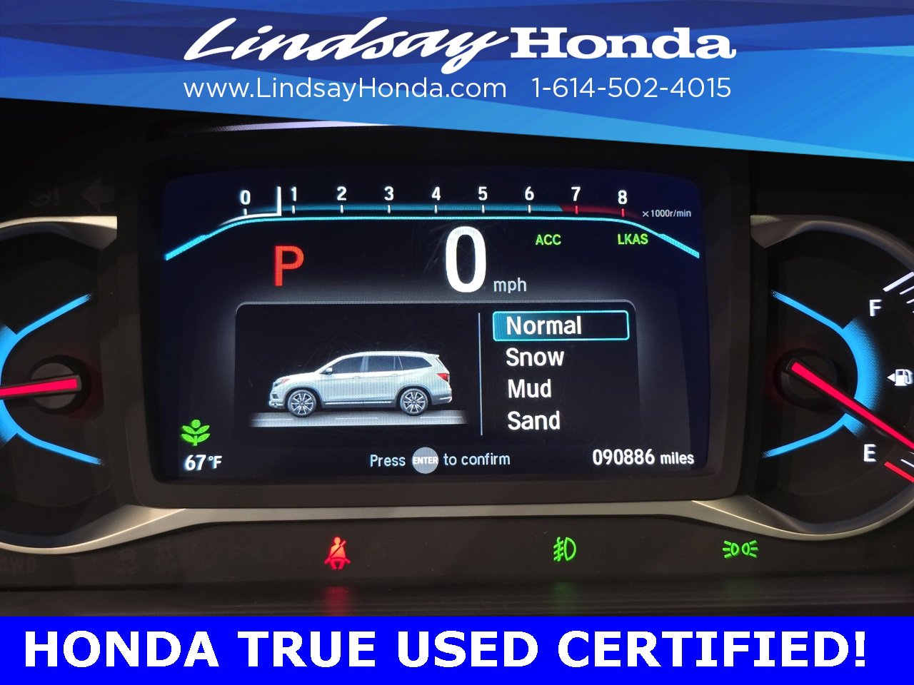Certified 2020 Honda Pilot EX-L image 13