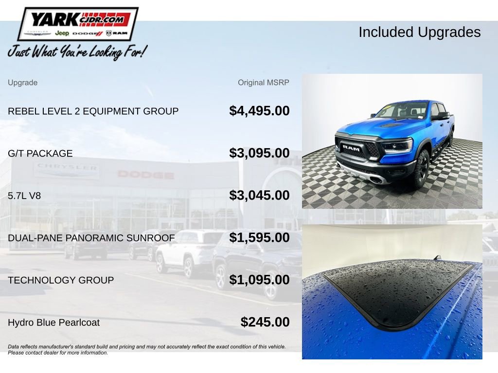 Certified 2023 RAM 1500 Rebel w/ Rebel Level 2 Equipment Group AWD/4WD image 5