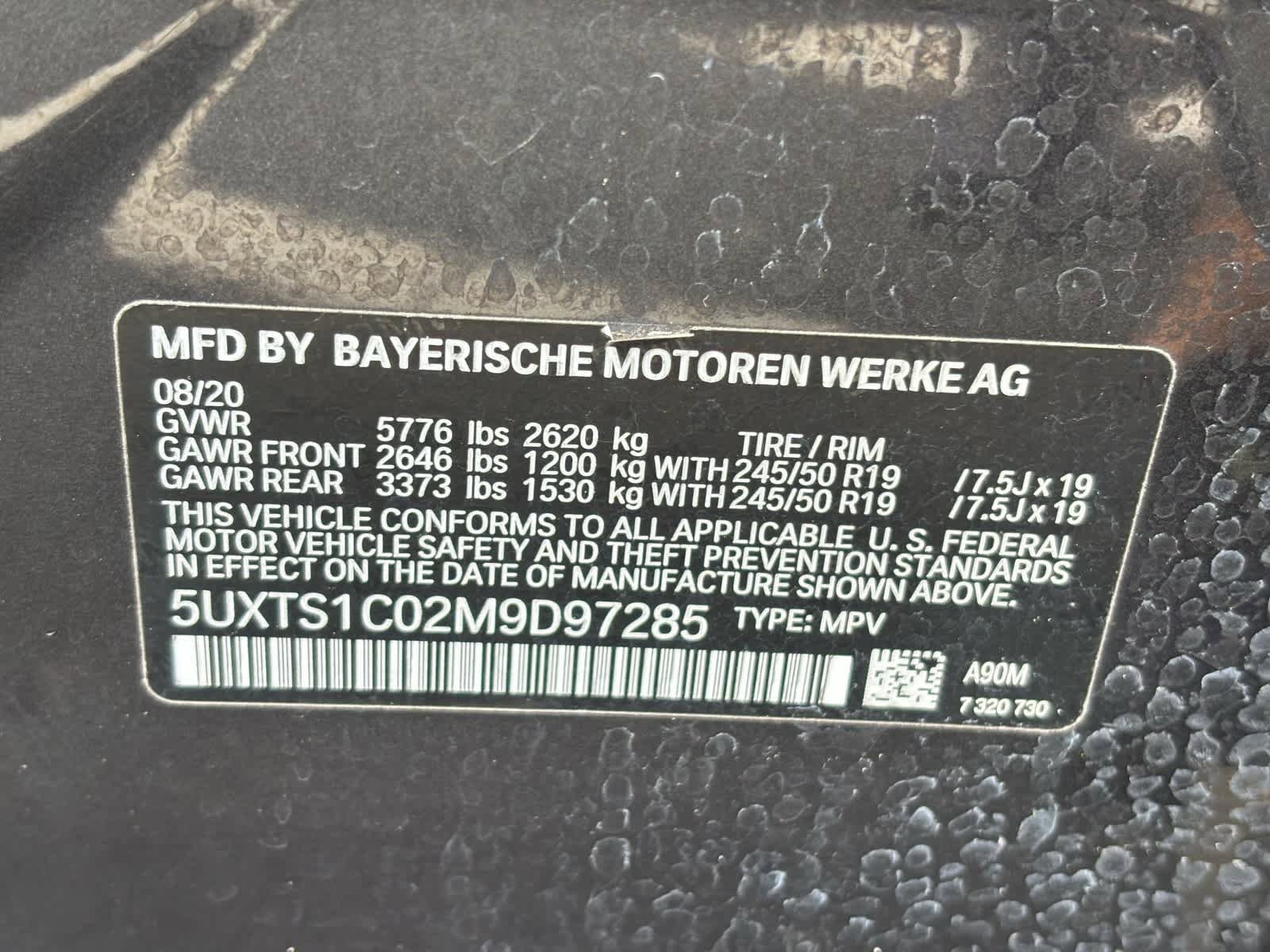 Used 2021 BMW X3 xDrive30e w/ Convenience Package AWD/4WD image 21