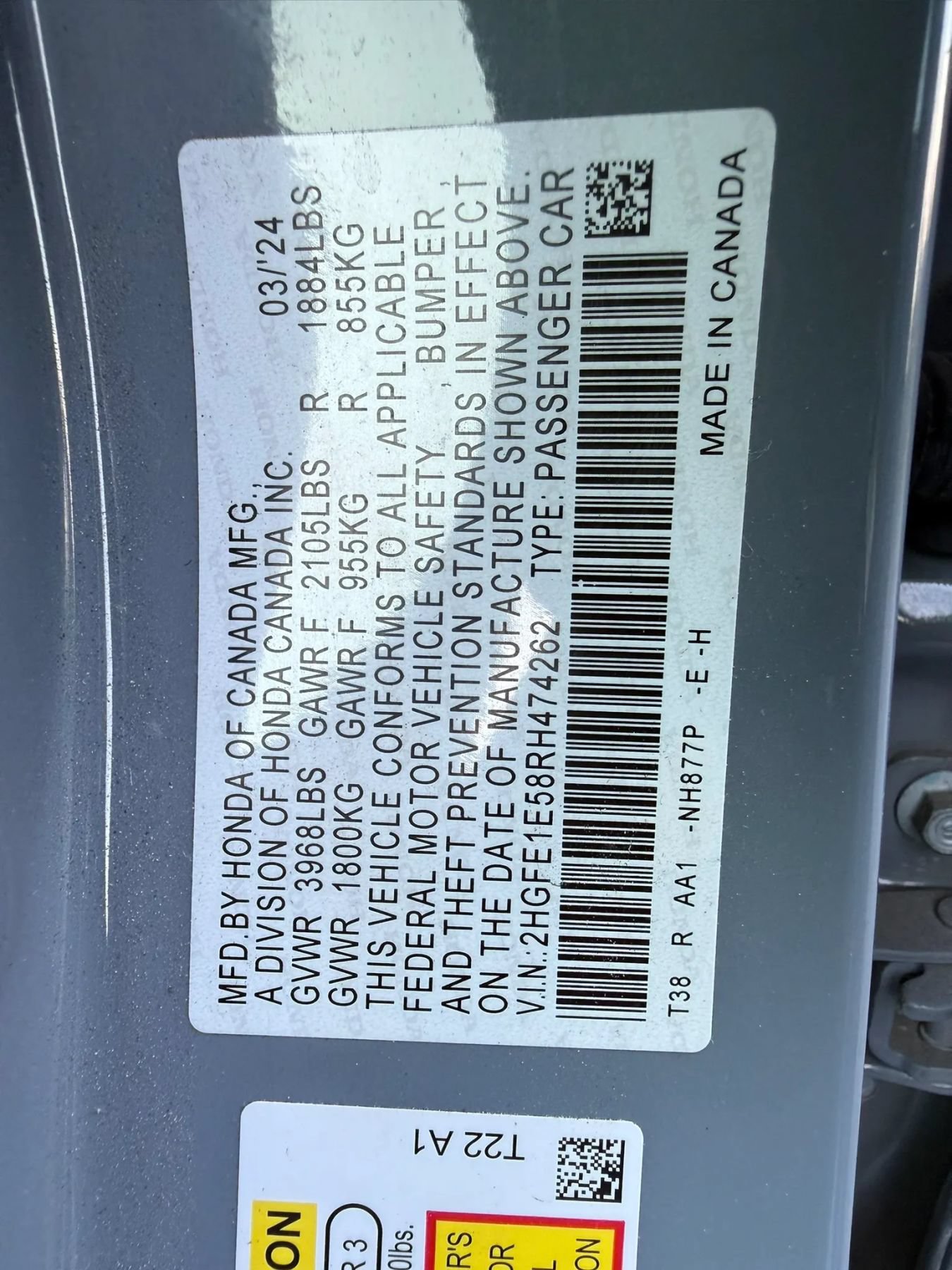 Used 2024 Honda Civic Si image 48