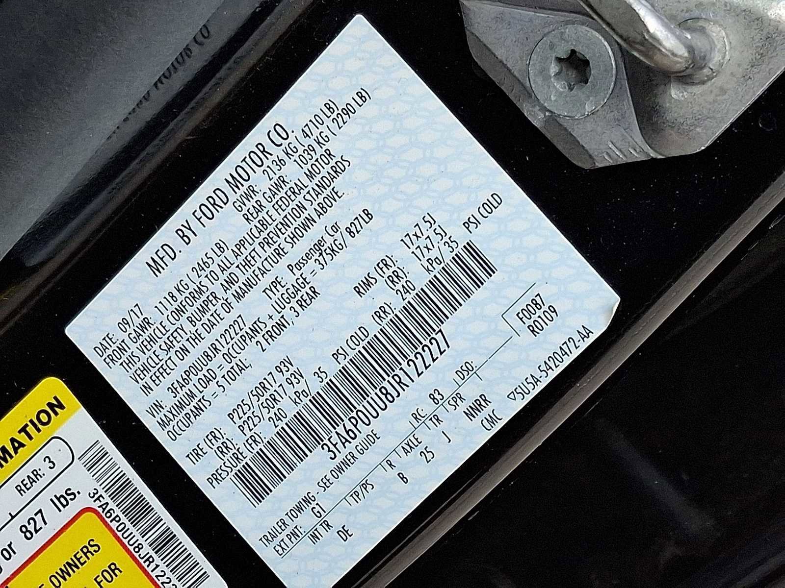 Used 2018 Ford Fusion S image 36