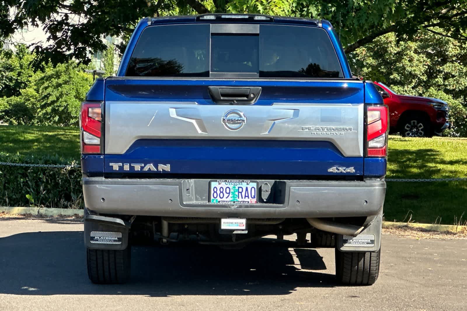 Used 2021 Nissan Titan Platinum Reserve w/ Moonroof Package AWD/4WD image 7