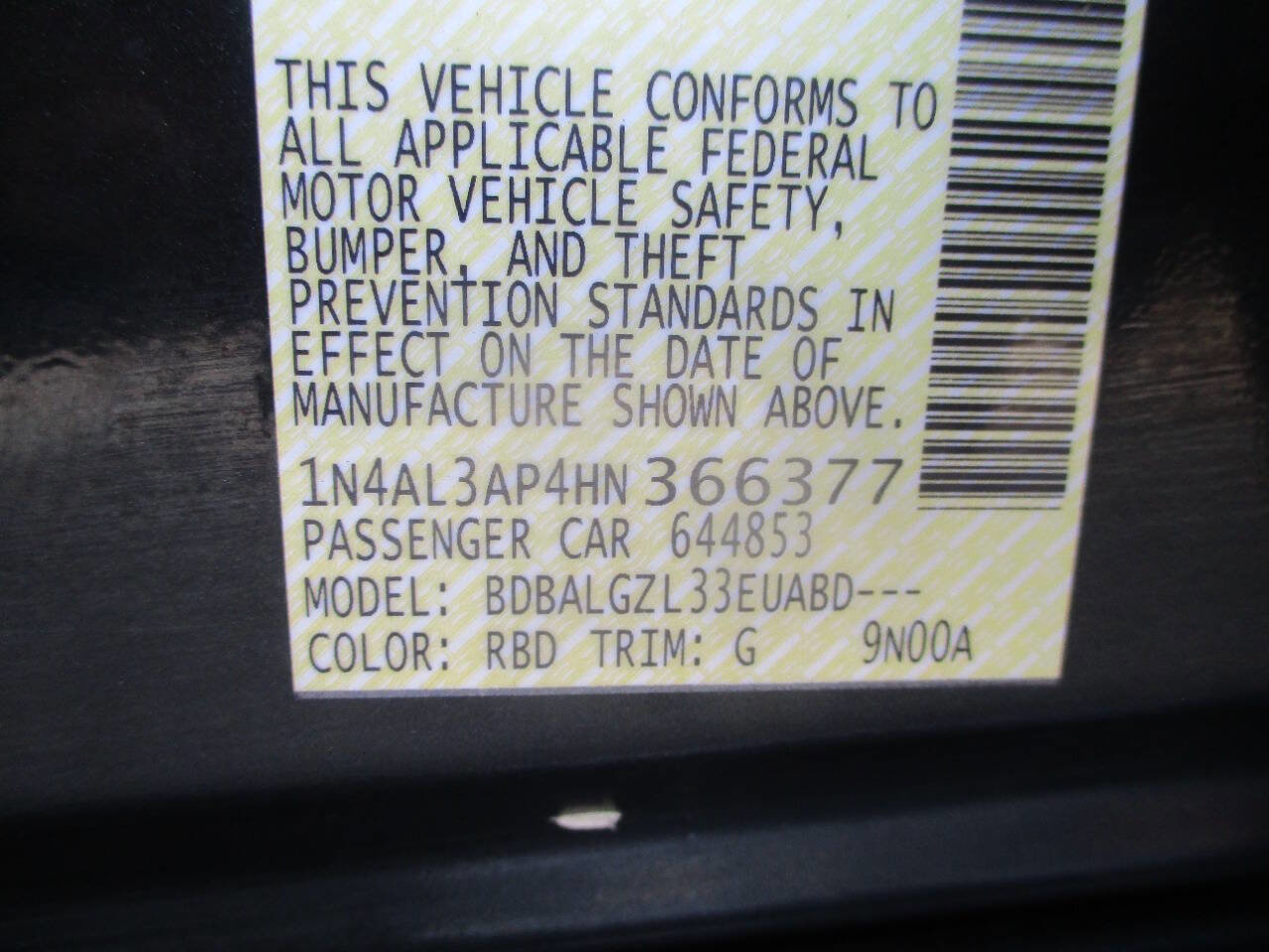 Used 2017 Nissan Altima 2.5 S w/ Power Driver Seat Package image 16