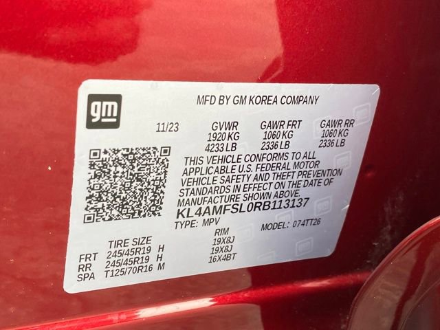 Certified 2024 Buick Encore GX Avenir w/ Avenir Technology Package FWD image 25