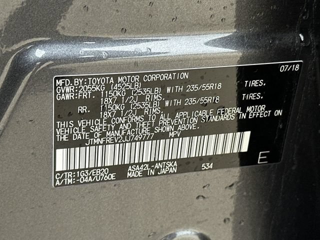 Used 2018 Toyota RAV4 SE w/ Power Extra Value Package FWD image 35