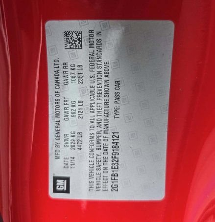 Used 2015 Chevrolet Camaro LS RWD image 38