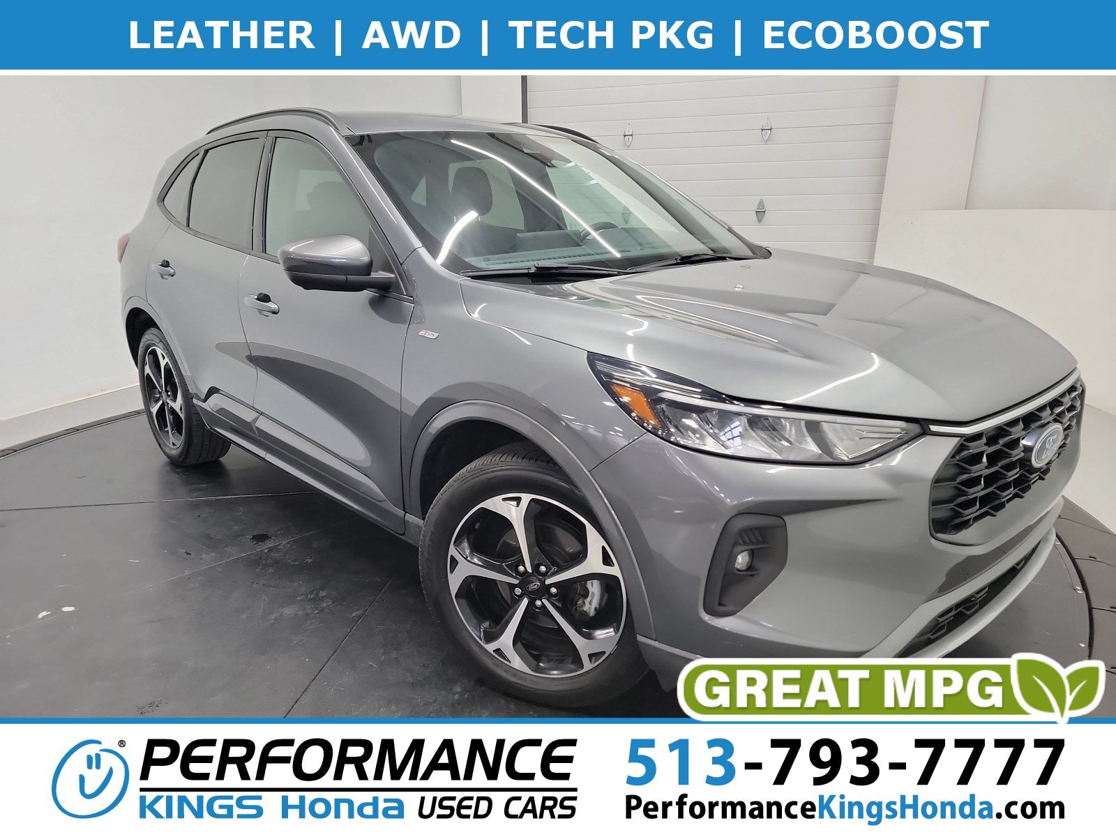 Used 2023 Ford Escape ST-Line Select w/ Tech Pack #2 AWD/4WD image 1