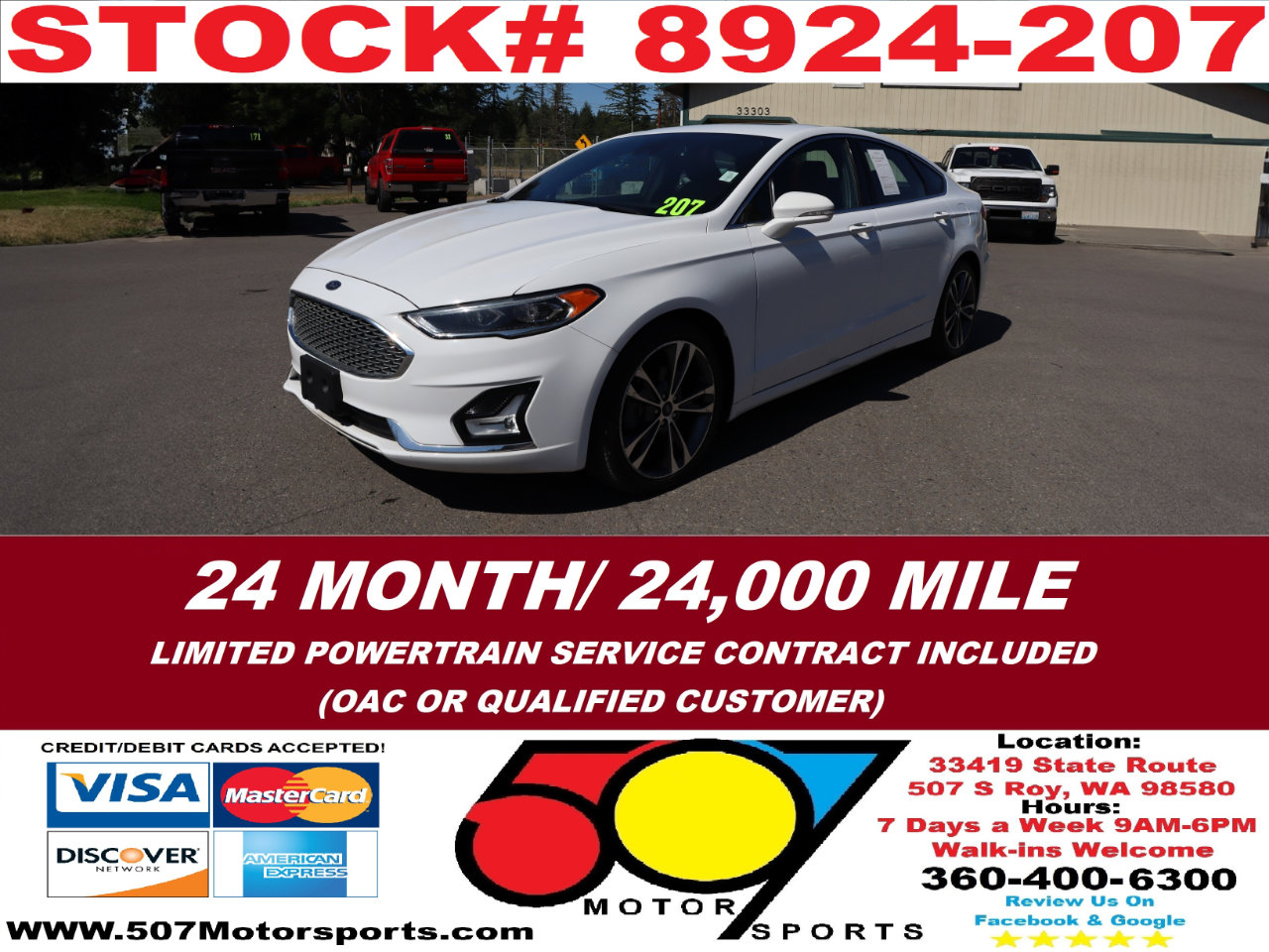 Used 2019 Ford Fusion Titanium video 1