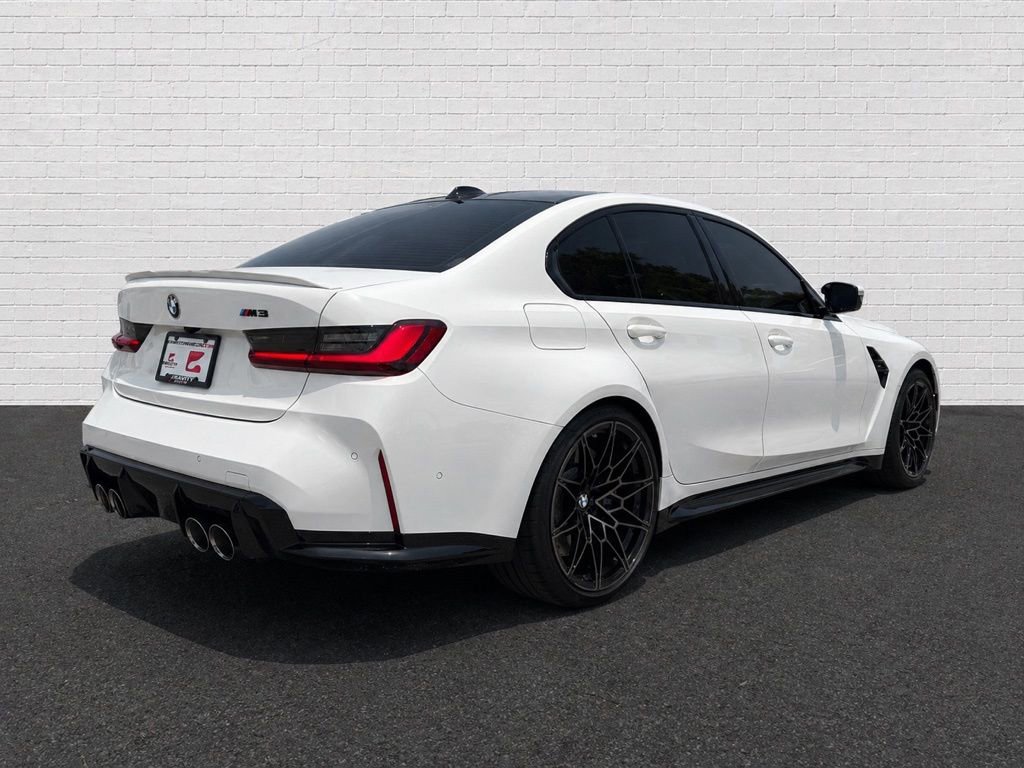 Used 2025 BMW M3 w/ Parking Assistance Package RWD image 4